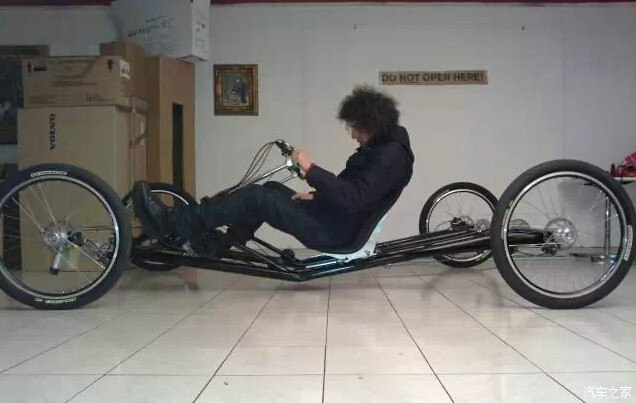 破自行车爆改成保时捷?足以乱真!不过加速时注意别把脚蹬子踹飞