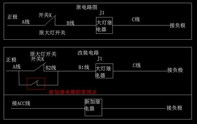 谁有五菱宏光的大灯未关报警的电路原理图