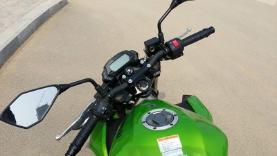 纯新手提川崎z250sl(4月10日74楼更新上牌，装备图片，骑行感受)