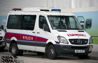 香港警务处车辆影集:初代隐形战车&警务处处长座驾&要员保护组