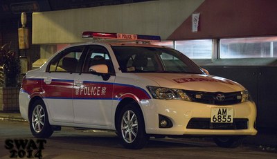 香港警务处车辆影集:初代隐形战车&警务处处长座驾&要员保护组