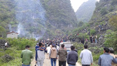 德保县龙光乡黄氏宗亲聚会