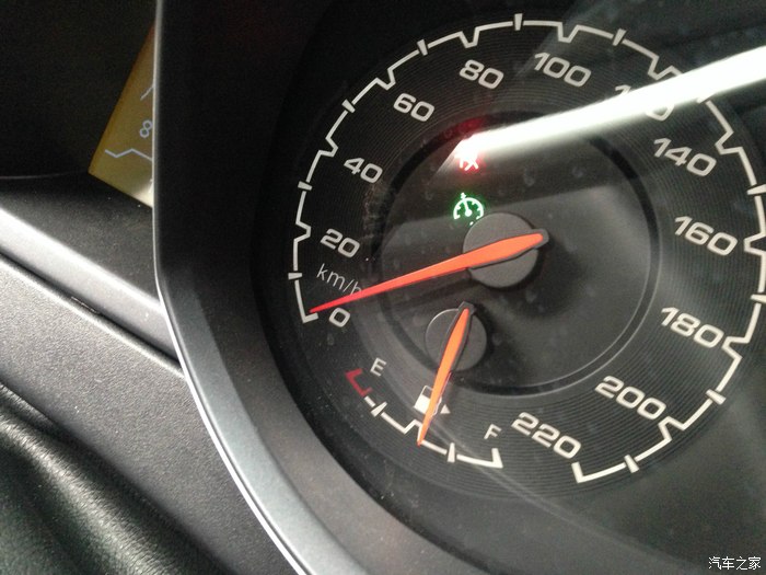 大神这个仪表盘的绿色标志是指什么?_瑞虎5论