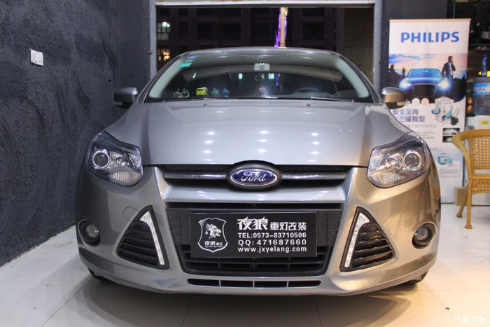 【图】12款福克斯升级 ST套件 改装海拉3+欧司