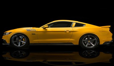 saleen mustang(赛麟 野马) 高清图 车未到图解馋