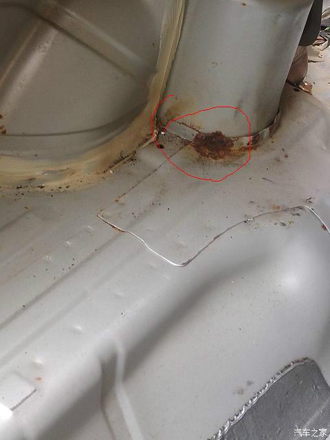 【图】尾箱几处锈点怎么处理?
