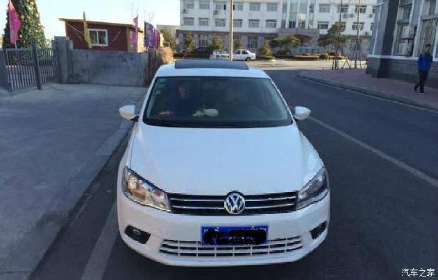 【图】全新捷达1.6手动舒适白色提车作业