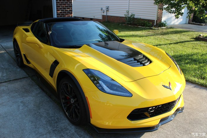 克尔维特 2015 c7 z06 提车