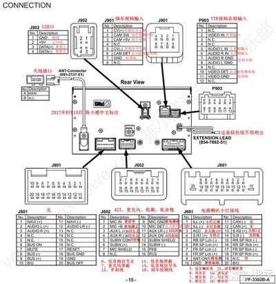 这个斯巴鲁尾线接线图