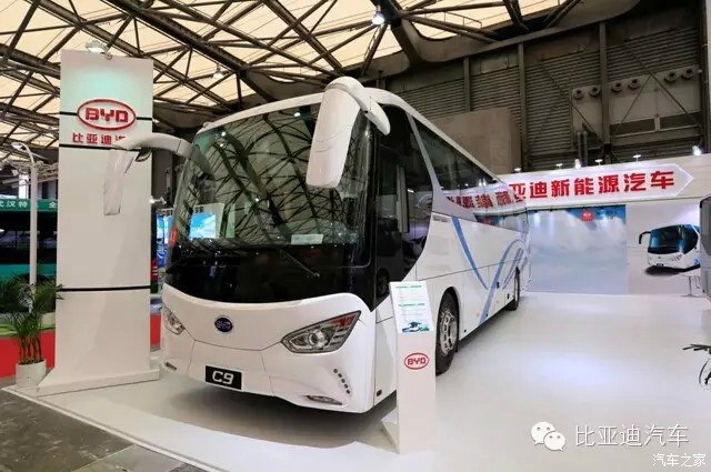 比亚迪商用车抢滩上海国际客车技术展
