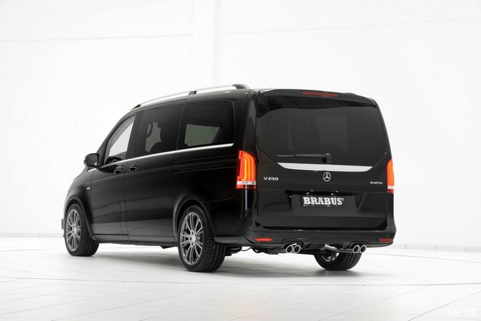 【图】brabus tunes the mercedes v-class_奔驰v级()