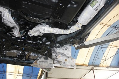 xrv 6月6号提车底盘装甲作业_本田xr-v论坛_手机汽车