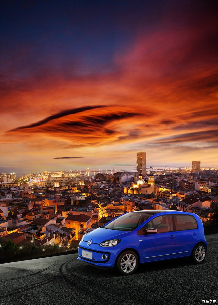 车如初夏,我的mini dream car 大众汽车up高清图片
