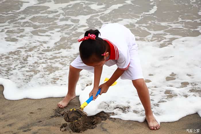 【深圳cs75车友会】192网中鱼-去沙滩挖沙子喽!