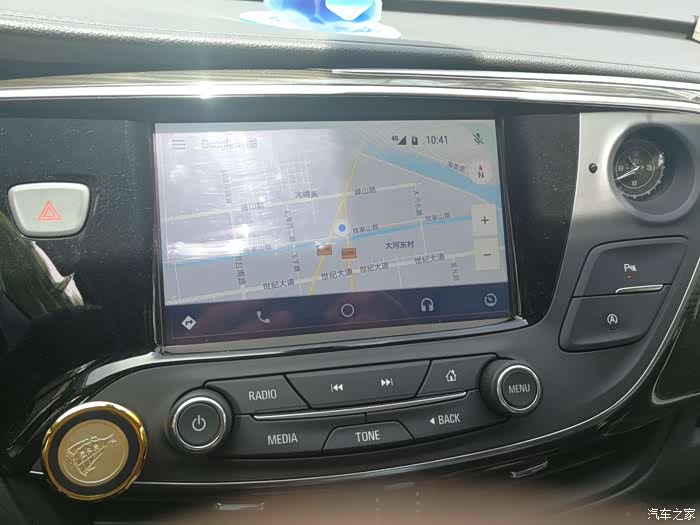 昂科威18款20T精英安卓手机映射成功