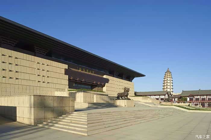 【石家庄cs35车友会】雄伟的定州中山博物馆与定州古城珠联璧合