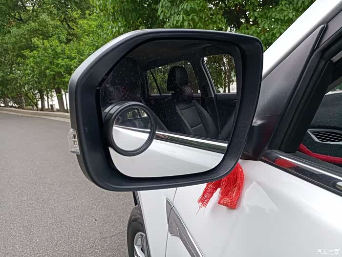 【图】【无锡cs75车友会】后视镜上面的小圆镜作用_长安cs75论坛_汽车