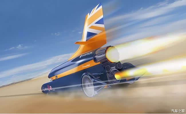 时速1600了解一下 其实在1997年的时候,人类就已经开始挑战极限速度了