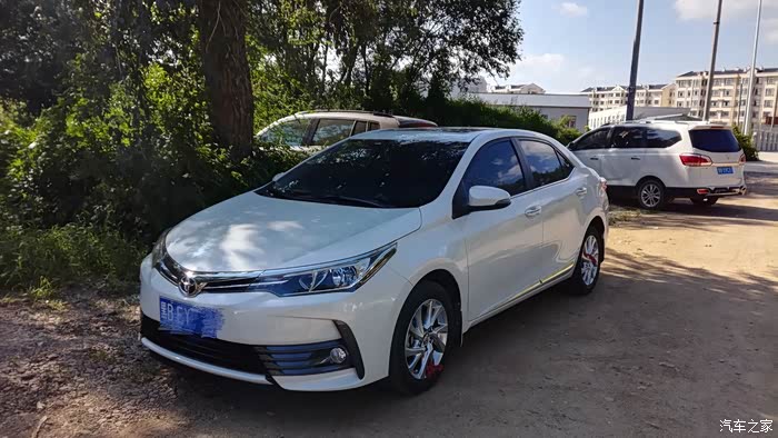 【图】大家有没有珍珠白和超级白的对比图?_卡罗拉论坛_汽车之家论坛