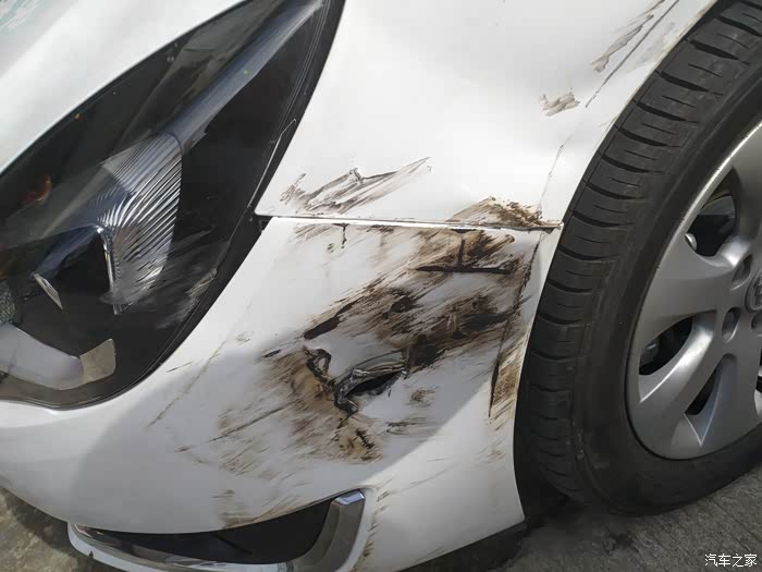 大家帮我看看这个擦挂严重?需要更换多少