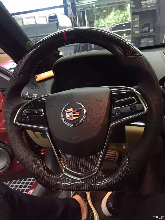 【图】ats改内饰方向盘碳纤维_凯迪拉克ats/ats-l论坛_汽车之家论坛