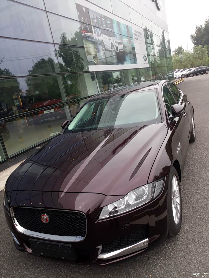 求捷豹16xf风华版鱼子酱色的现车