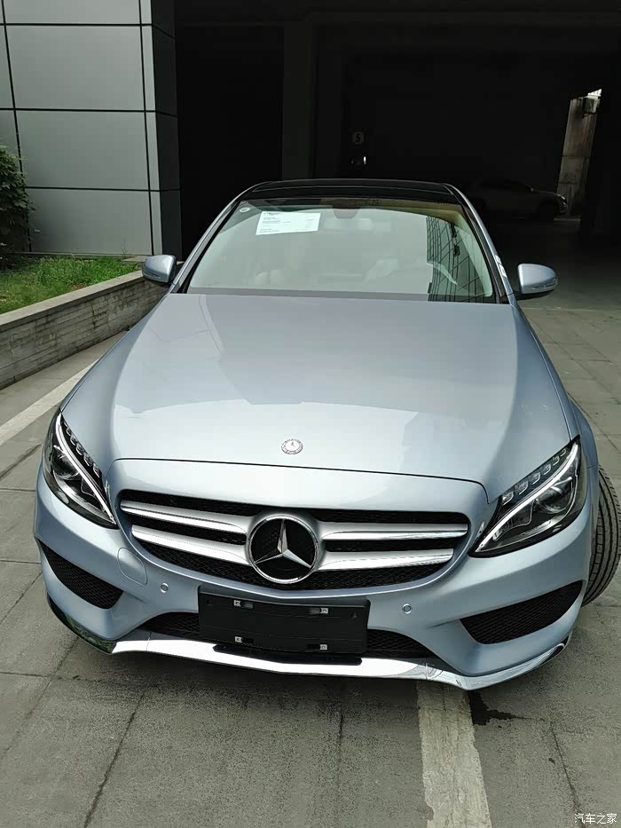 【图】c200l钻石银,刚订车,老婆大爱_奔驰c级论坛_汽车之家论坛