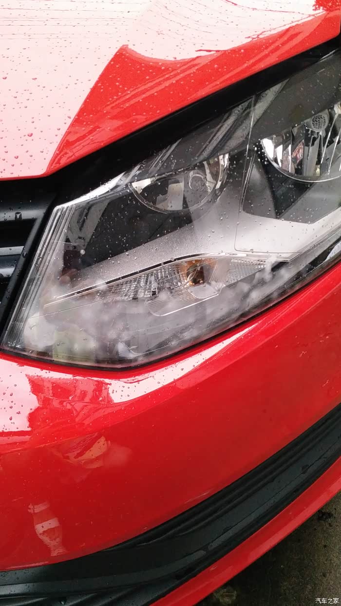 2016款polo大灯问题大灯起雾