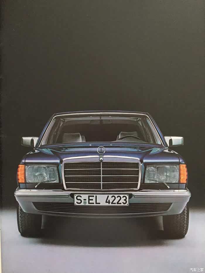 从一张内饰图对比80年代中期皇冠s120系和奔驰w126s级