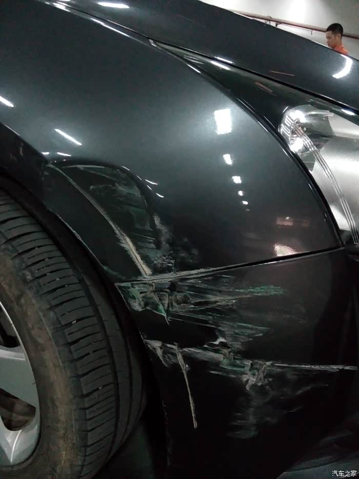 提车没几天就擦了维修需要多少钱