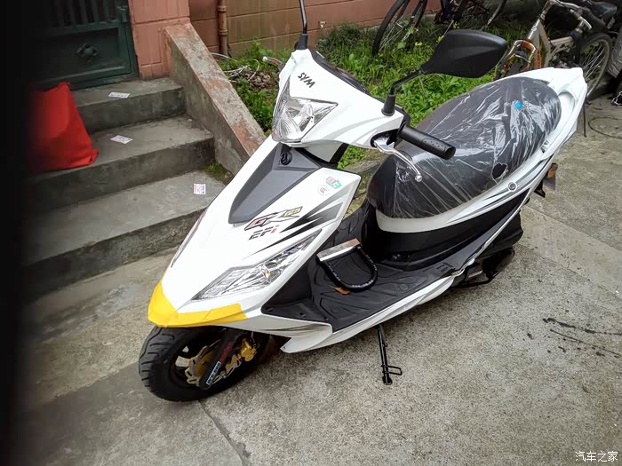 喜提三阳gr125一百公里说说感受