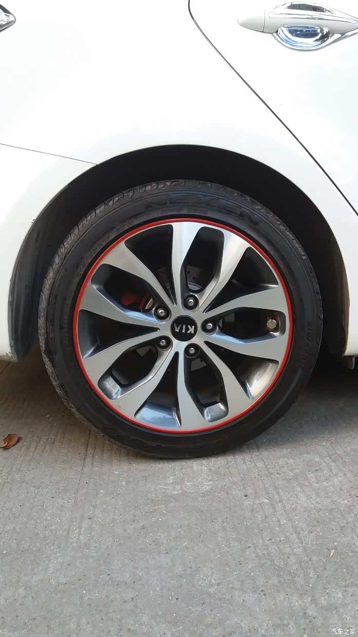 自已动手……安装韩国原装轮毂保护圈!