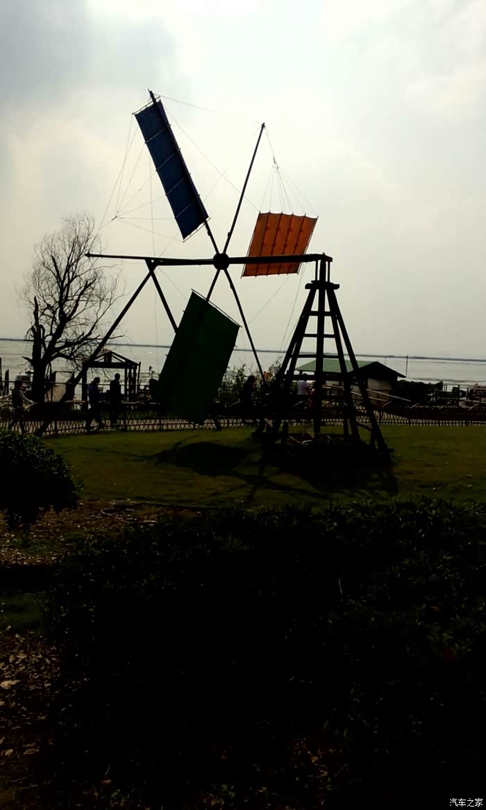 秋高气爽 骑行莲花岛