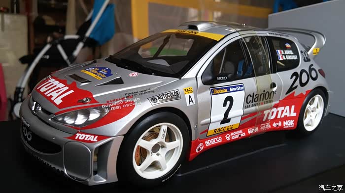 标致206wrc(更新细节图)