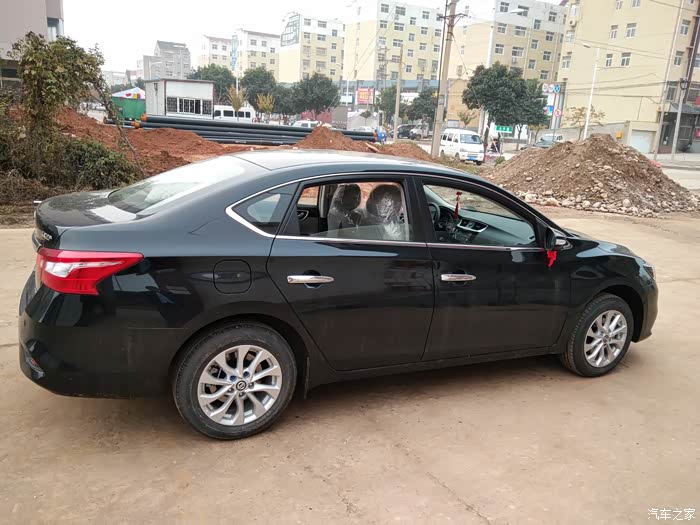 求轩逸黑色照片