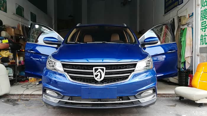 【图】昨天订车,可能是论坛第一台蓝色._宝骏730论坛_汽车之家论坛