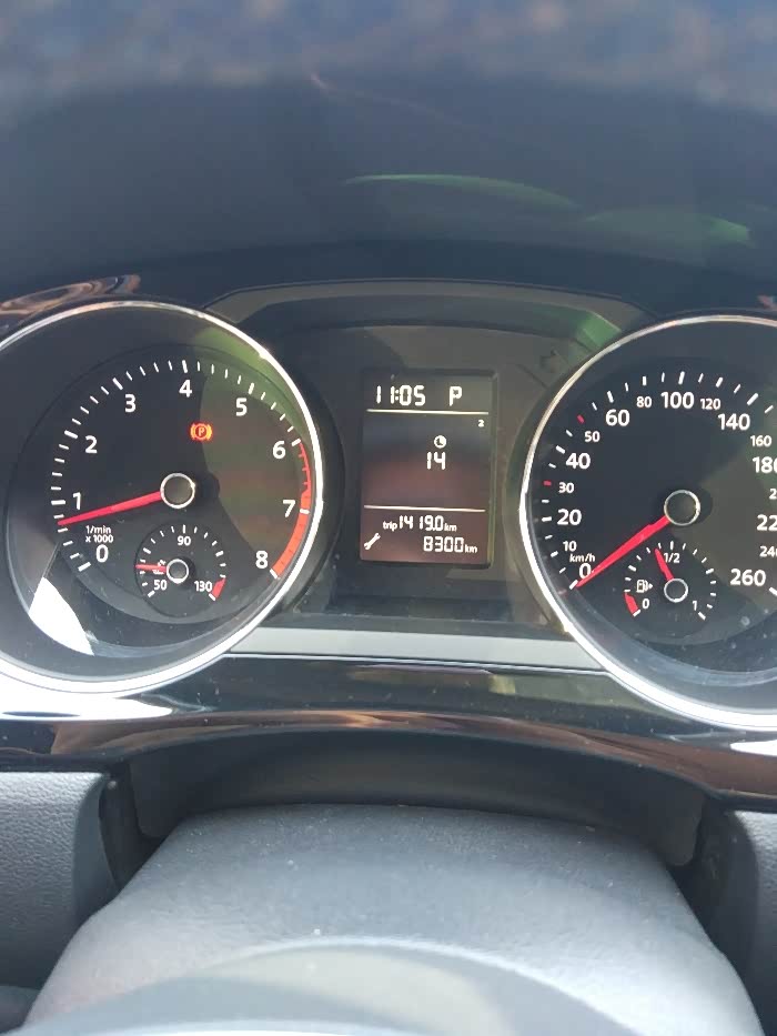 速腾仪表盘提示小扳手启动后消失