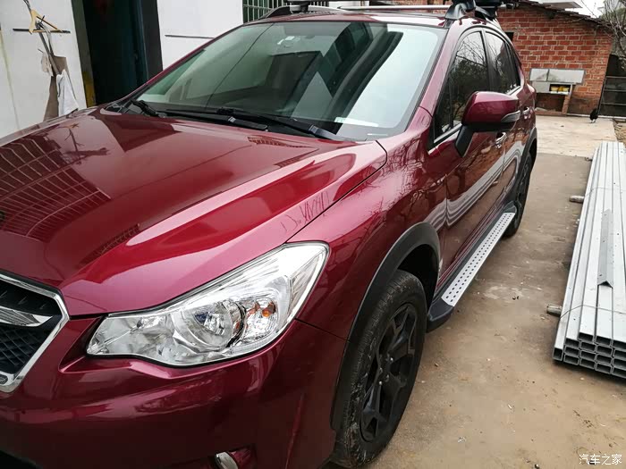【图】斯巴鲁xv威尼斯珍珠红的靓照_斯巴鲁xv论坛_汽车之家论坛