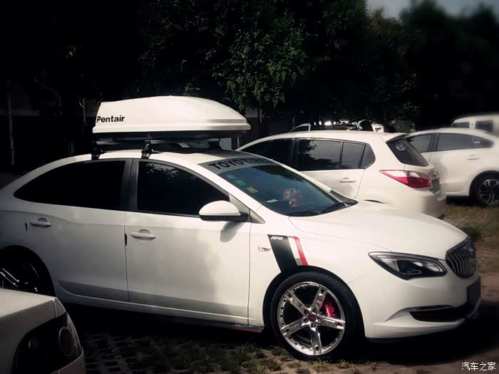 2015全新英朗白色自动精英改装!