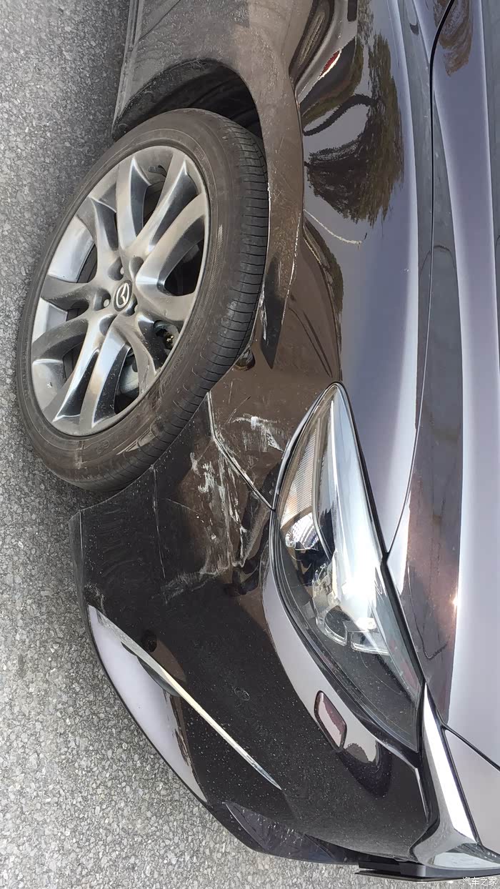 昨天停那被蹭的 对方联系的我 明天就能拿到车了