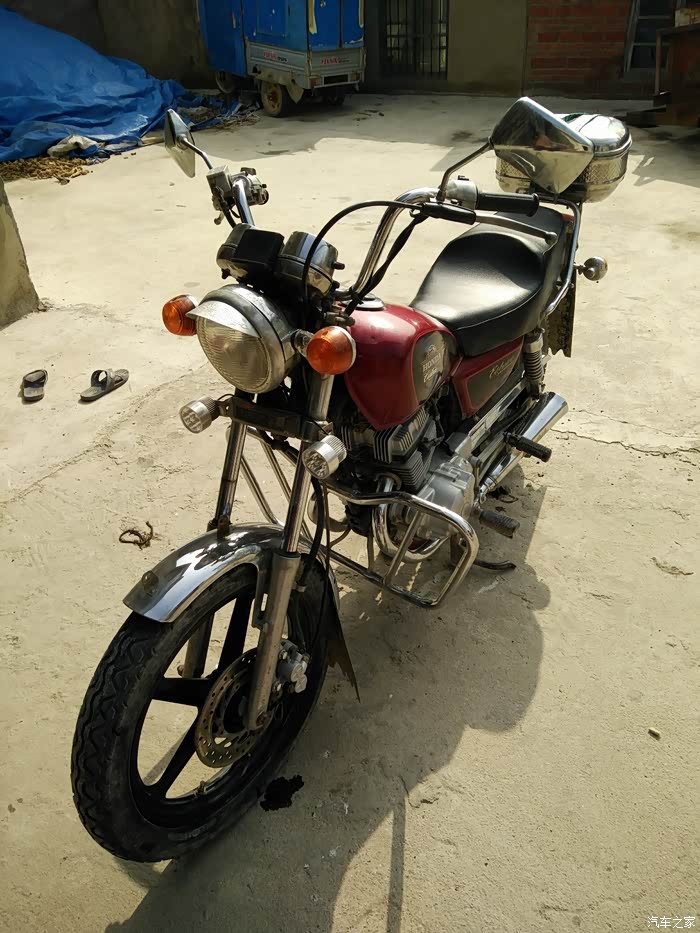 嘉陵本田太子125大排请放小白一马