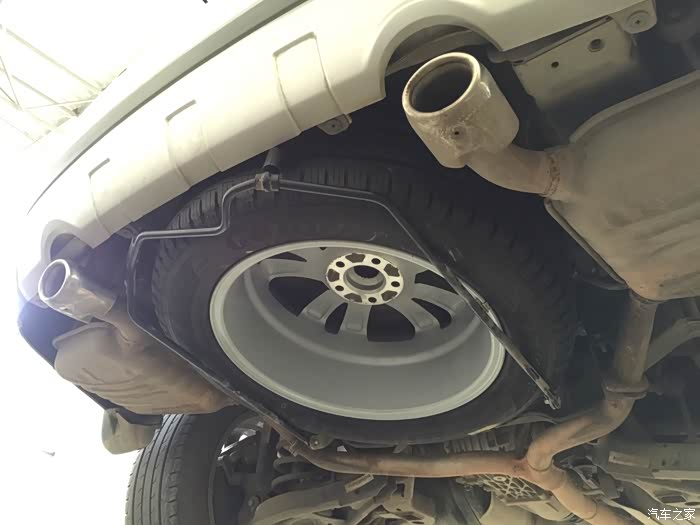 14款科帕奇全尺寸备胎安装