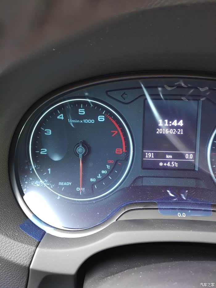 【图】为什么我的转速表和你们的不一样啊_奥迪a3论坛_汽车之家论坛