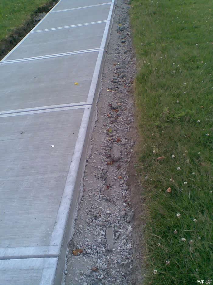 【图】谁会打水泥地面人行道._天津论坛_汽车之家论坛