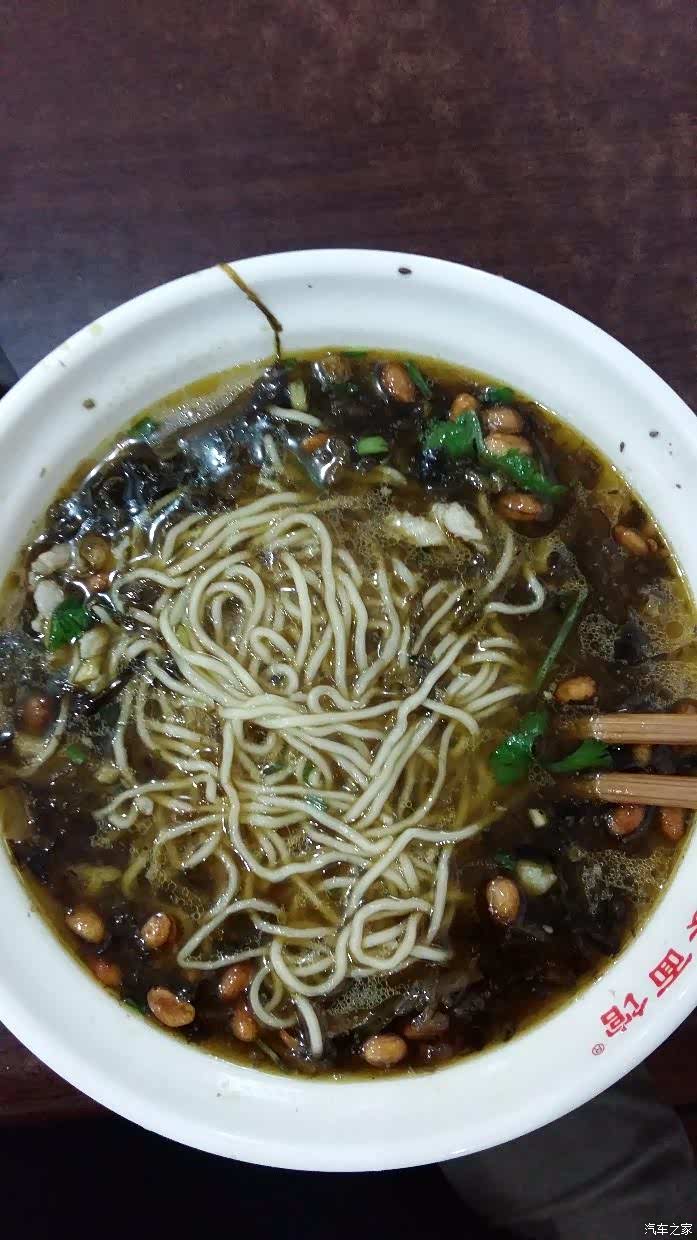 云阳县城吃小面