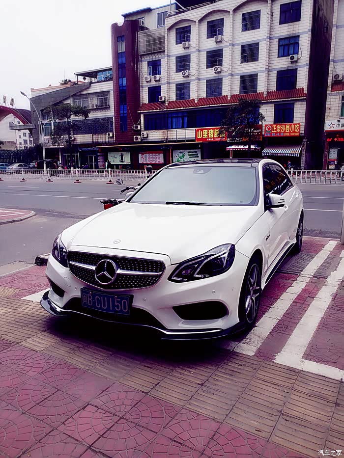 奔驰e260运动有改装满天星中网的朋友吗?