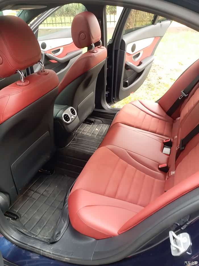 【图】钙蓝红内c200提车_奔驰c级论坛_汽车之家论坛