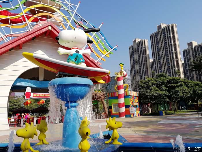 游顺德史努比缤纷乐园 重温童年乐趣