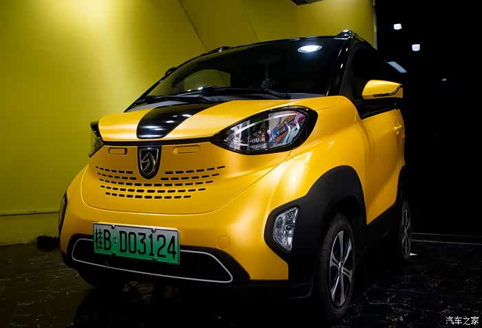 宝骏e100改色,变身大黄蜂