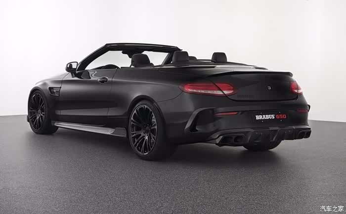 动力巨大的奔驰amgc63s敞篷车